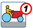 Driving license category: 1 - Tractors